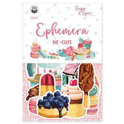 Piatek13 Sugar & Spice Die Cuts - Ephemera